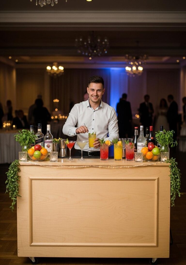 Drink bar na wesele - czy to dobry pomysł?