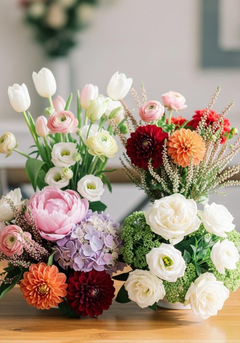 Jakie kwiaty na wesele? Kompozycje na każdy miesiąc roku