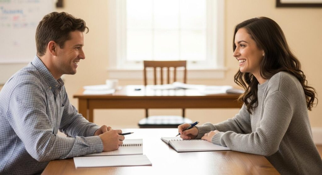 Narzeczeni na naukach przedmałżeńskich