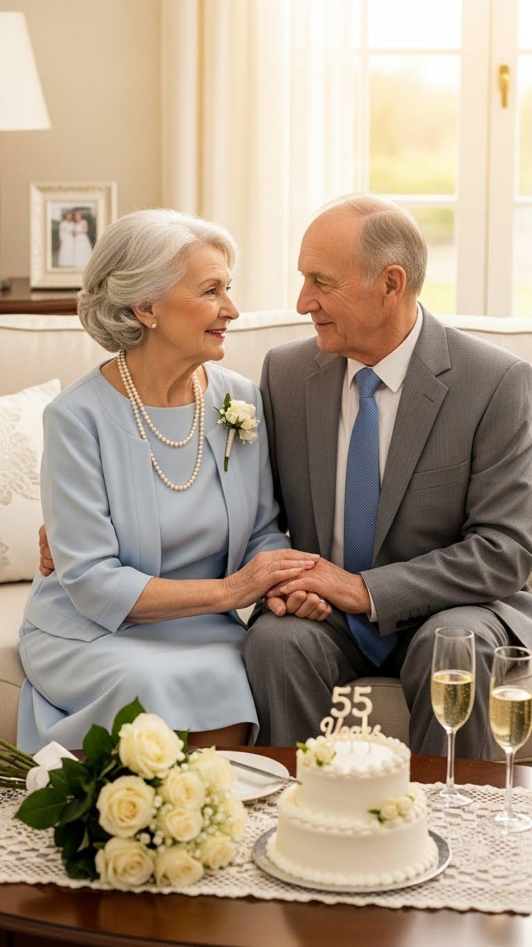 Życzenia na 55 i 60 rocznicę ślubu – wyjątkowe teksty na wielki jubileusz