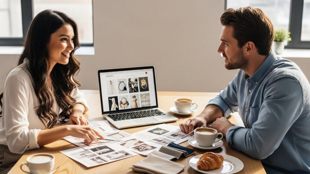 Para planująca wesele