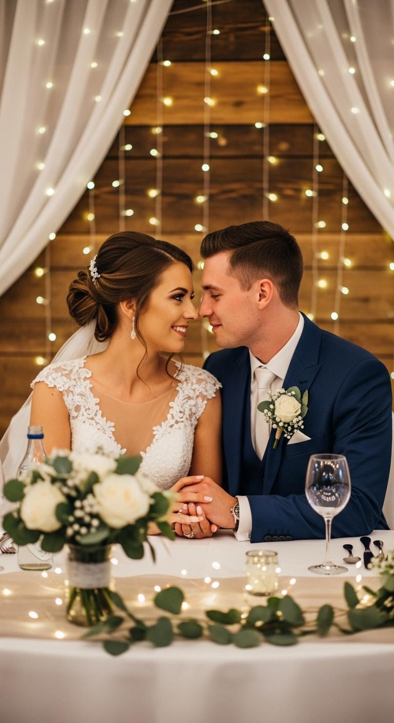 Ścianka za parą młodą – inspiracje + jak zrobić ściankę DIY