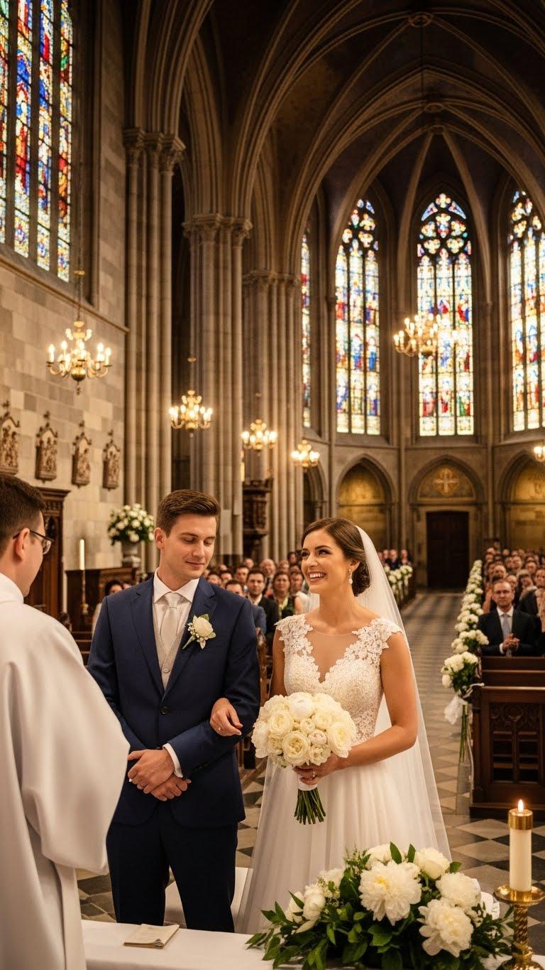 Piosenki na ślub w kościele – wejście, komunia, podpisy, wyjście